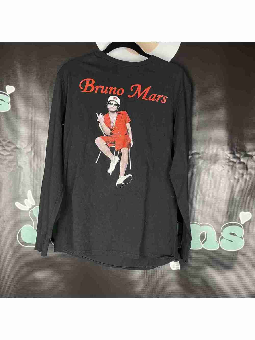 Bruno Mars Black Long Sleeve